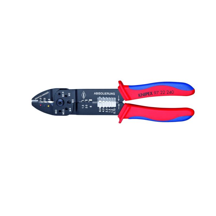 Cleste sertizat Knipex papuci insulated/noninsulated 0.75-6 mmp