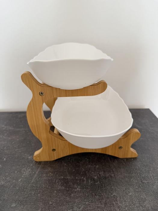 Bol pentru fructe cu 2 etaje