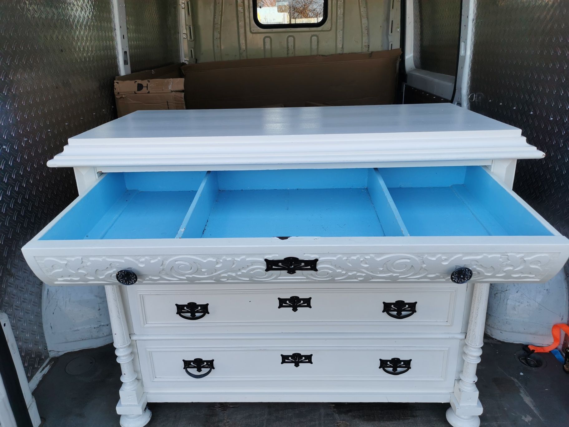 Set Comoda si Noptiere - Mobilier Lemn Masiv - Mobila Germania