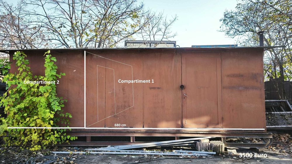 Baraca Meatalica compartimentata