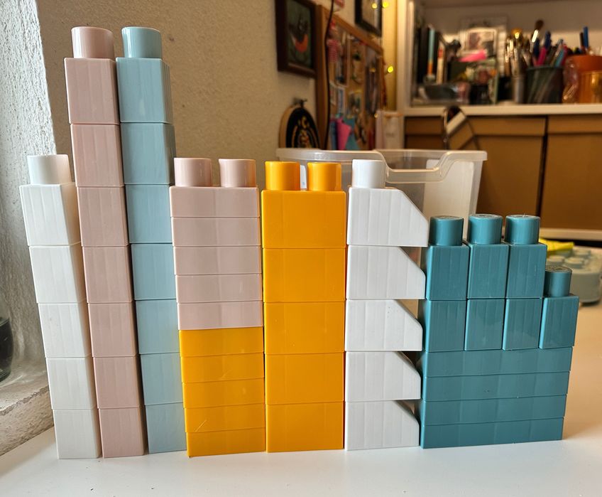 Дървени играчки и конструктор