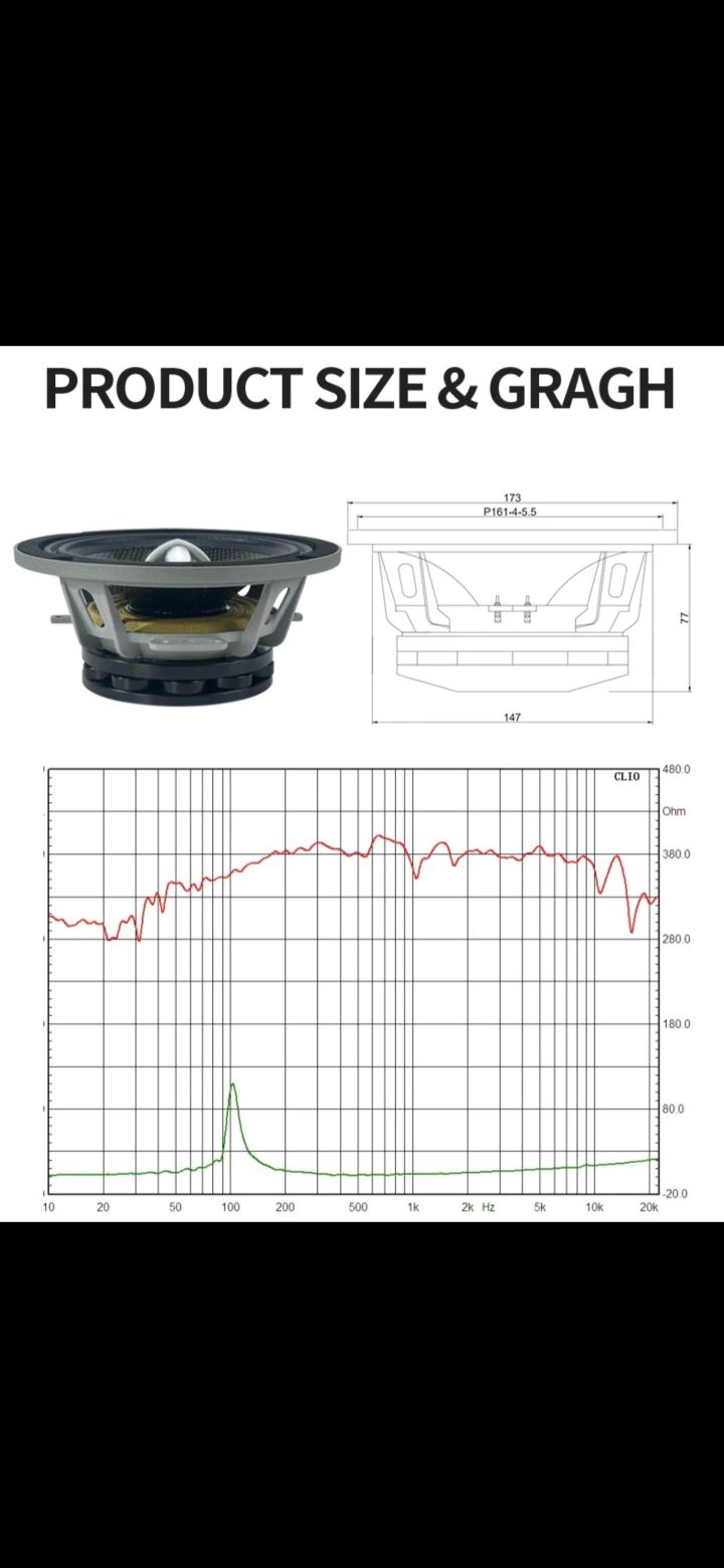 Hi-Fi 6.5 висококачествени говорители