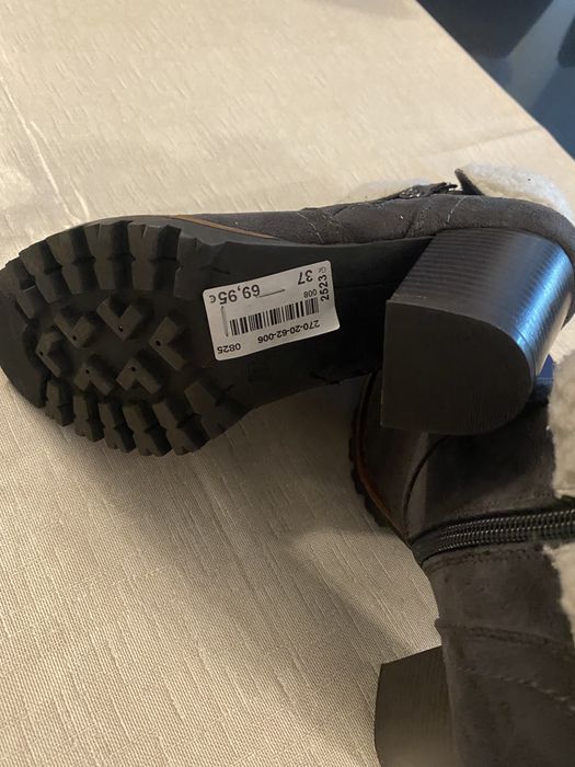 Ghete piele Tom Tailor dama. Ghete  piele dama