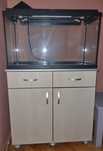 Acvariu 120 litri + stand