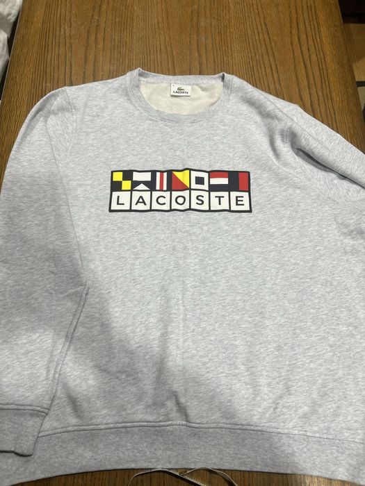 Bluza sport lacoste marimea 8 (XXL)