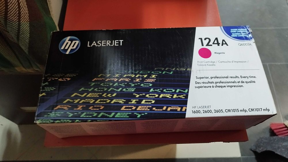 HP Color LaserJet - 124A  Q6003A и Q6001A Цветни тонер касети Нови!