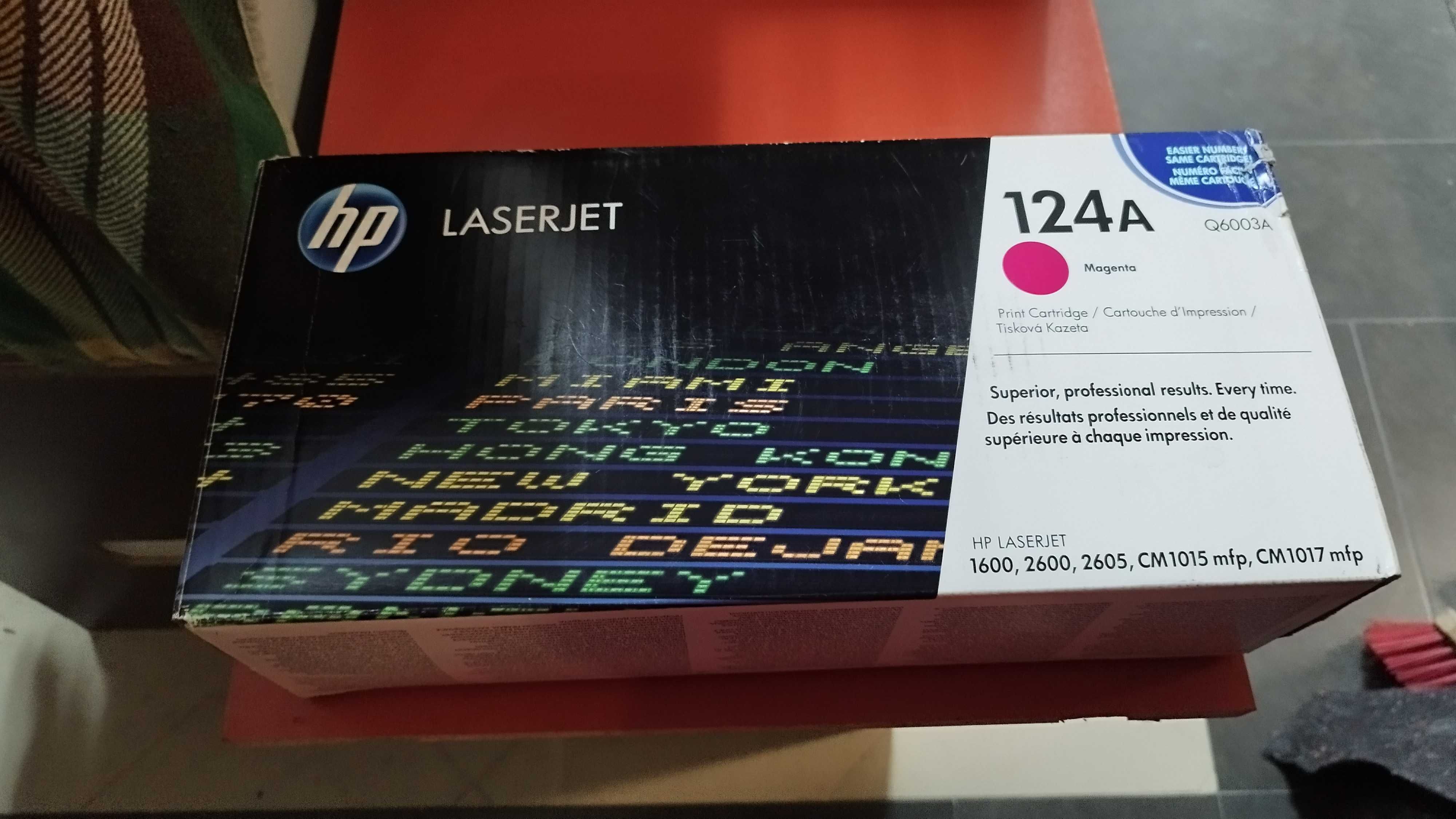 HP Color LaserJet - Q6003A и Q6001A Цветни тонер касети Нови!