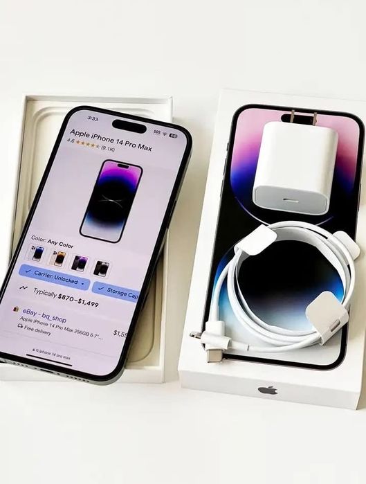 iPhone 14 PRO MAX de 256 GB cu 98% Bateria