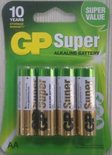 Батарейки  GP Alkaline