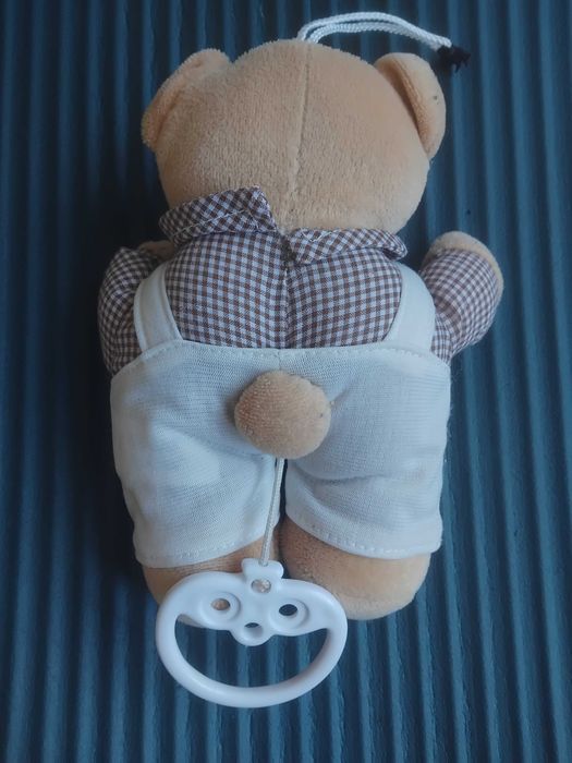 Механична музикална играчка Мече