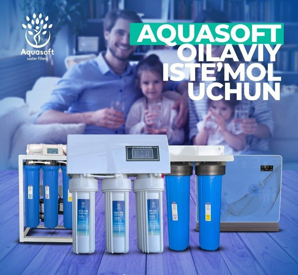 Suv filtrlari uy va ofis uchun ichimlik suvi filtrlari