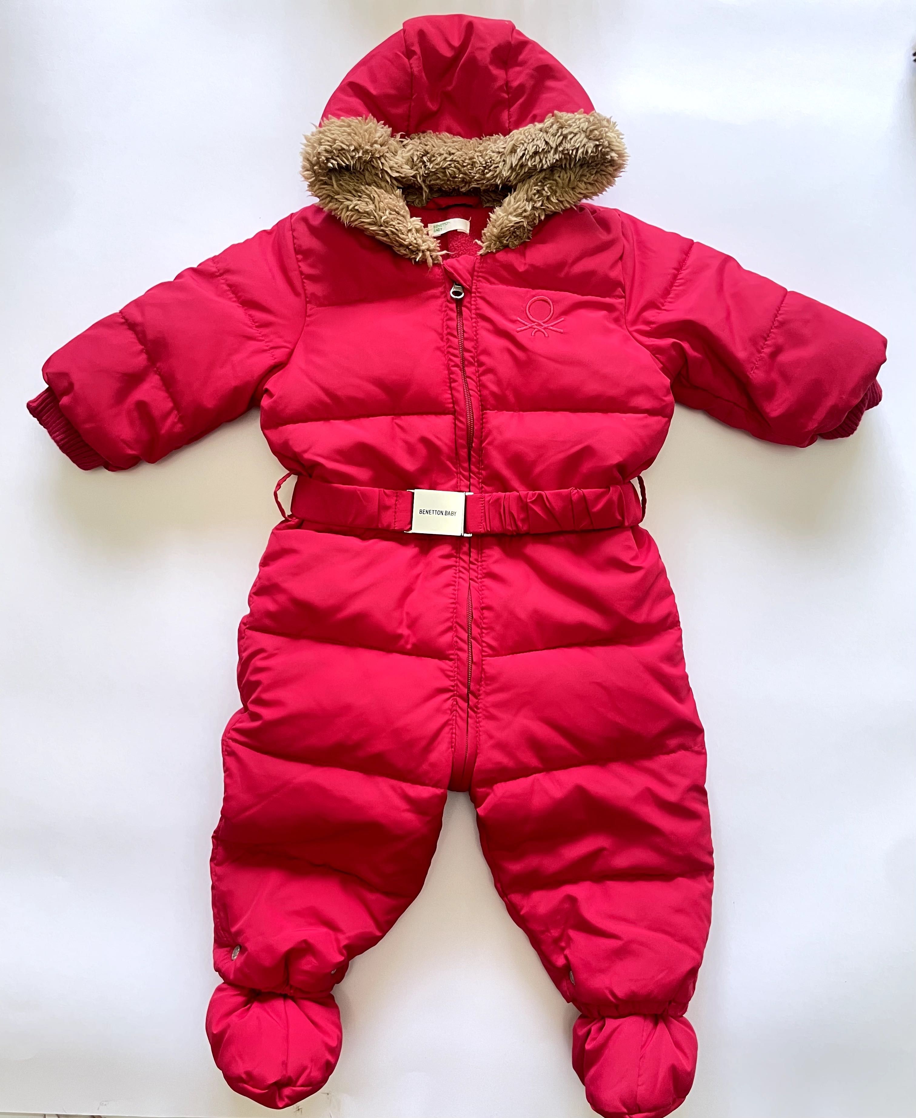 Бебешки космонавт за момиче Benetton