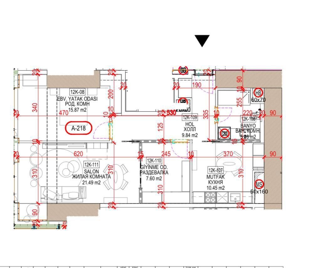 Kvartira продается 3/12/51 на ЖК Nest one