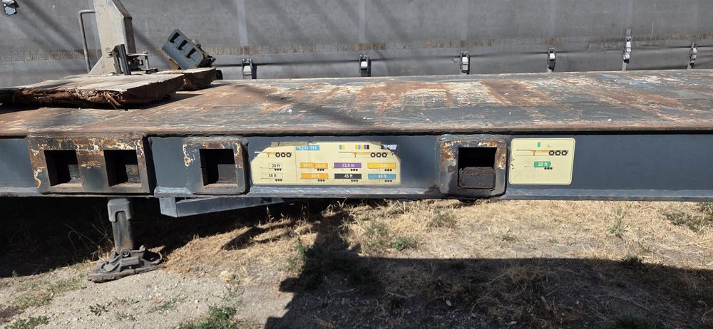 Portcontainer, șasiu container, schelet container, semiremorca