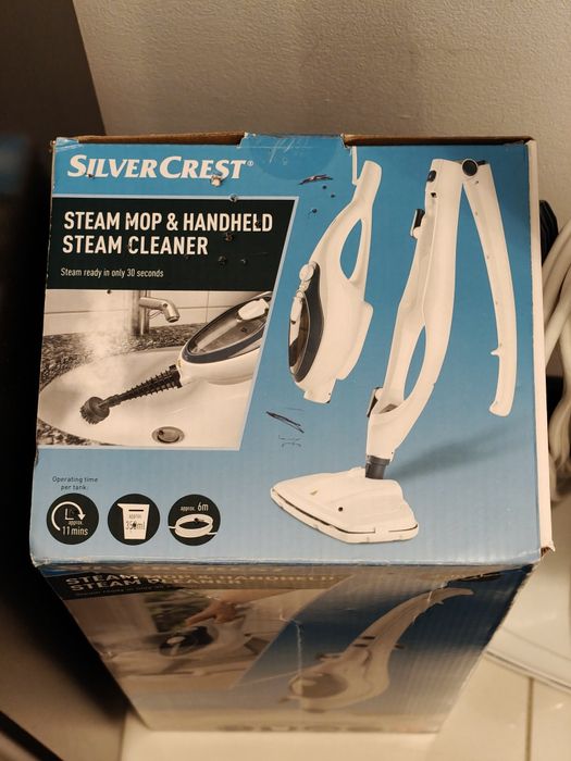 Уред за почистване с пара 2в1