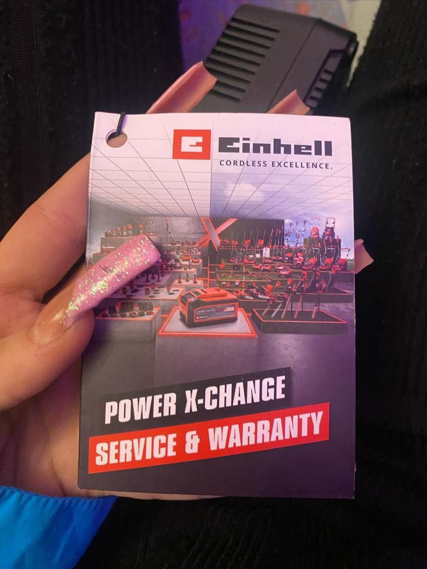Einhell power x charger 3A
