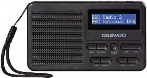 radio digital daewoo cu baterie reincarcabila