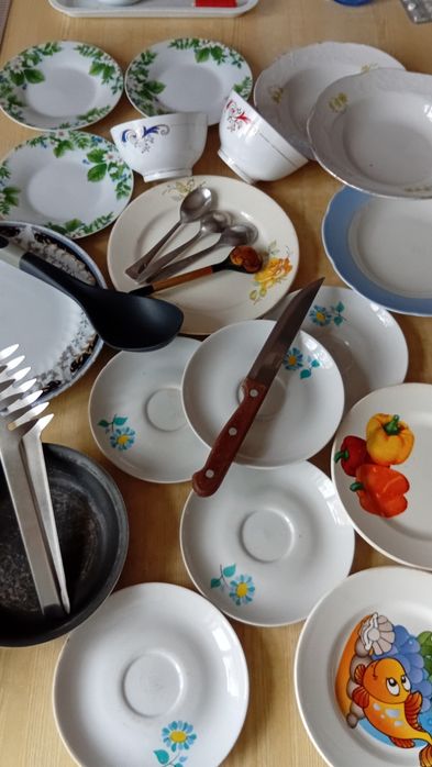 Посуда для дачи сьемной квартиры чистая