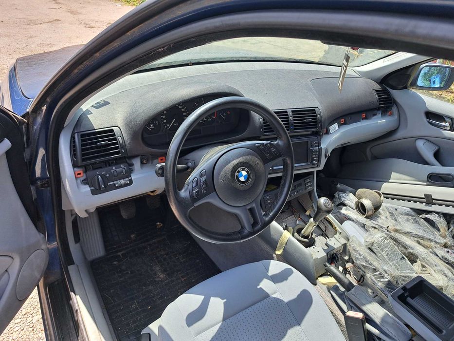 Продавам BMW е46 320D 2.0d 150кс 5скорости на части, navi