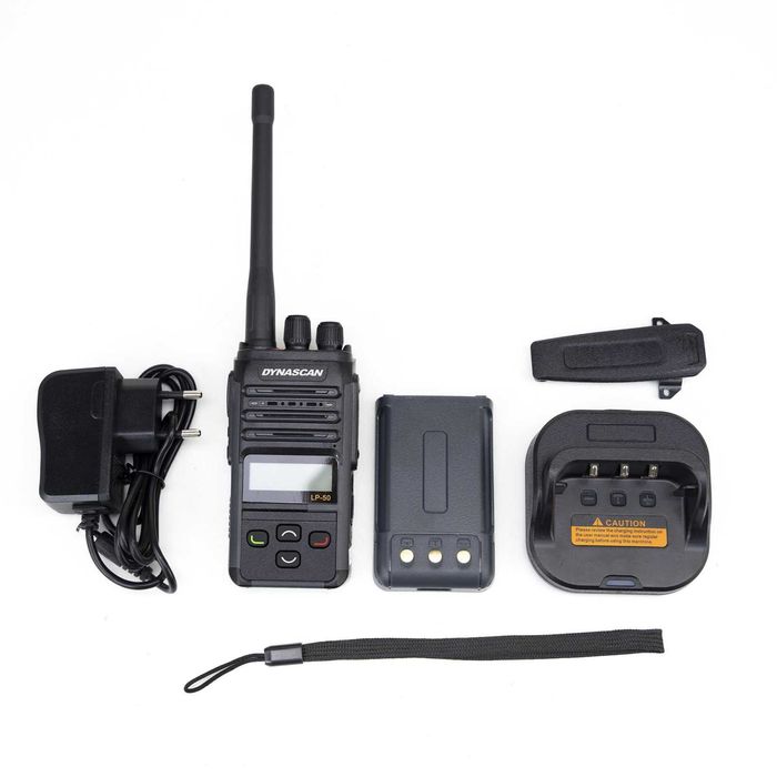 Statie radio portabila scanner PMR446 Dynascan LP-50, 16CH Scan Vox CT