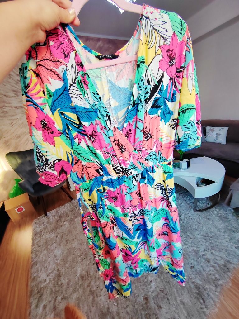Rochie colorata marime L