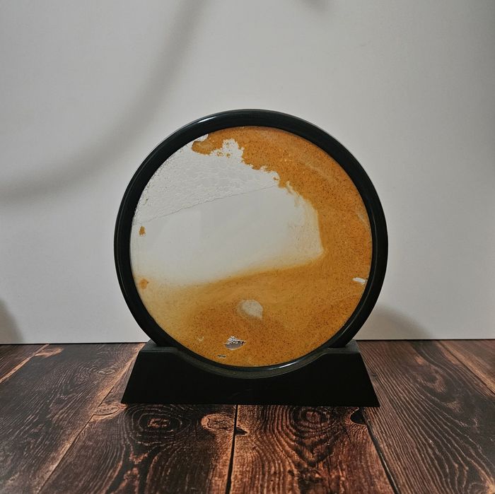 Пясъчна декорация оранжев пясък