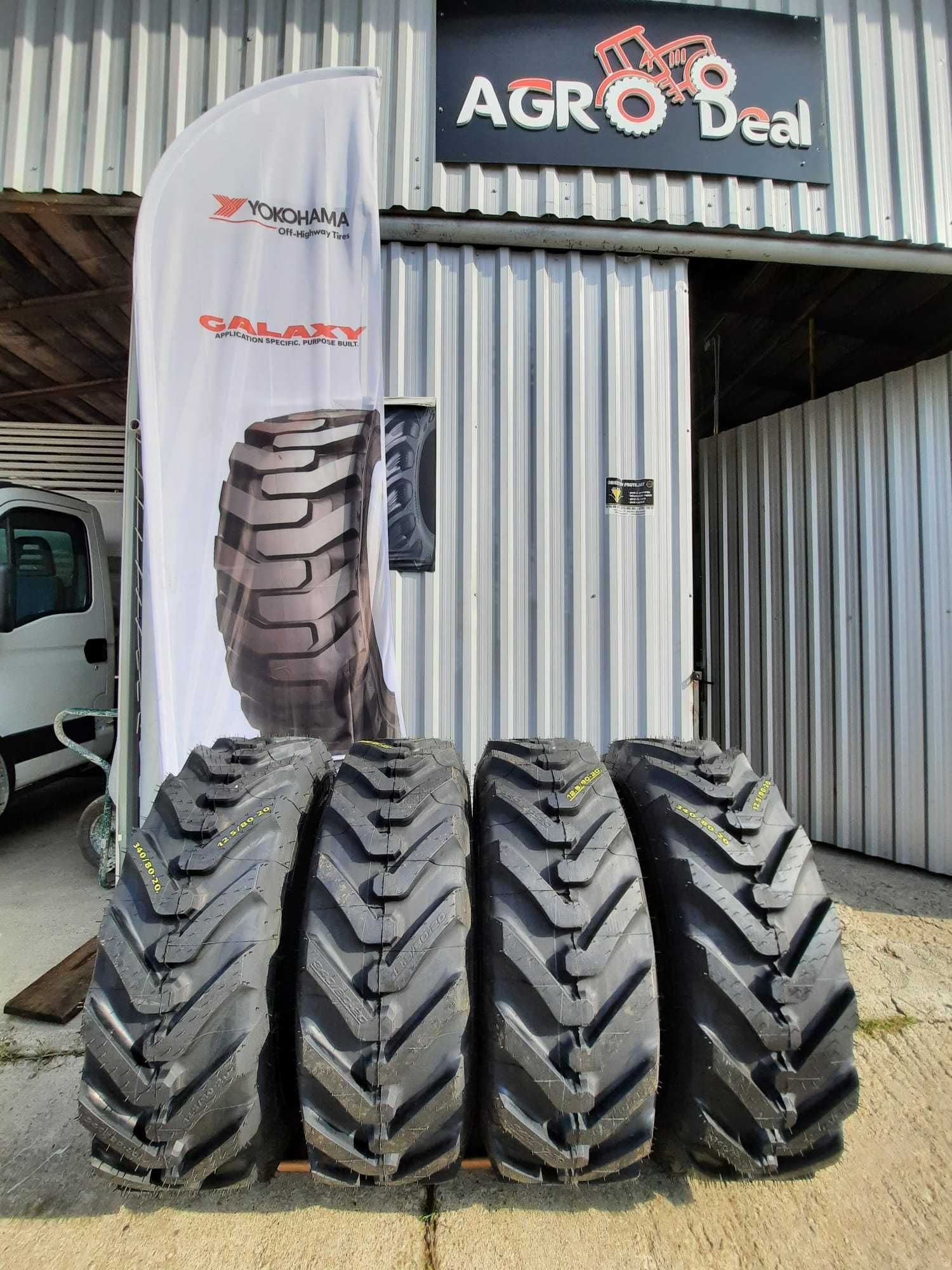 Cauciucuri MICHELIN 340/80R20 anvelope buldo livrare GRATUITA 12.5-20