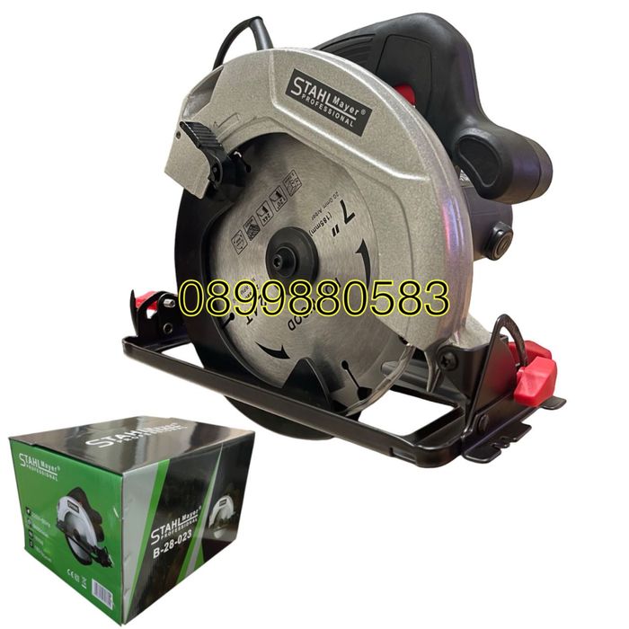 Ръчен Циркуляр STAHLMAYER 185mm   1800W