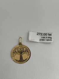 Medalion aur 14K 0.99g [Ag45 B.2785]