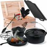 Set accesorii gril camping