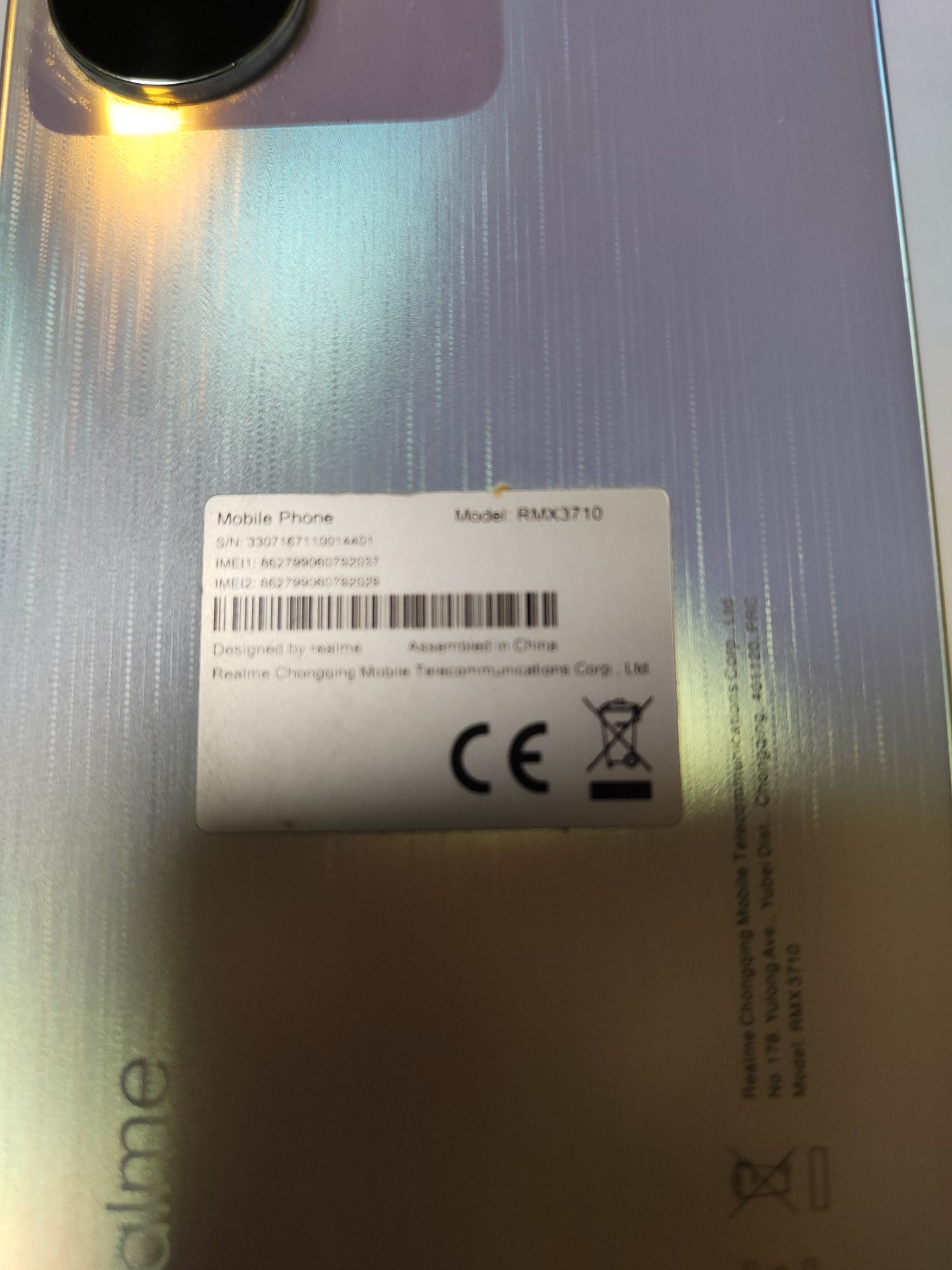 Realme C55 RMX3710