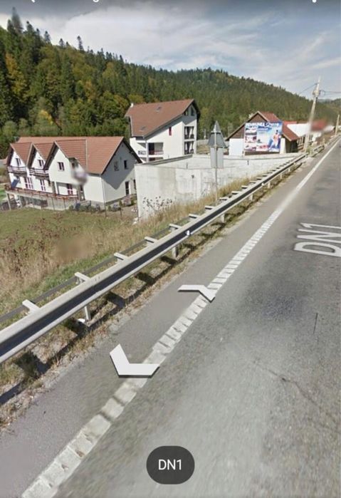 Teren de vânzare Predeal cu deschidere la DN1