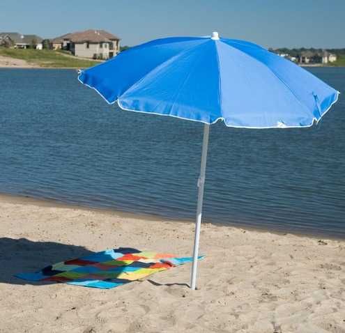 Зонты пляжные, усиленные.