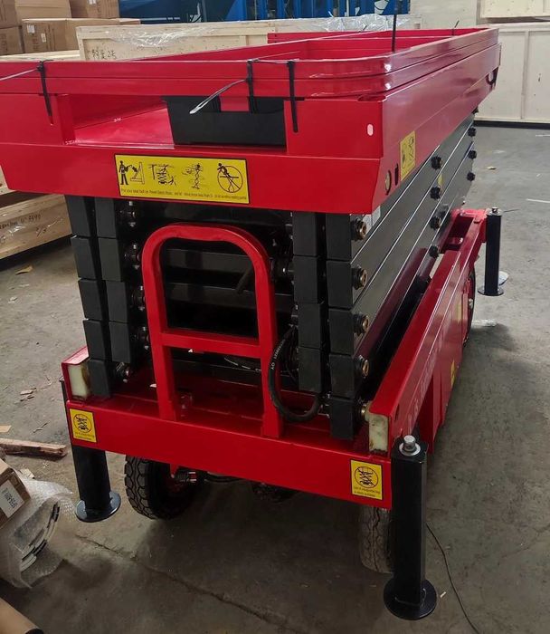 Platformă mobilă de ridicare, Nacelă, 8 m, 500 kg, noua, garantie