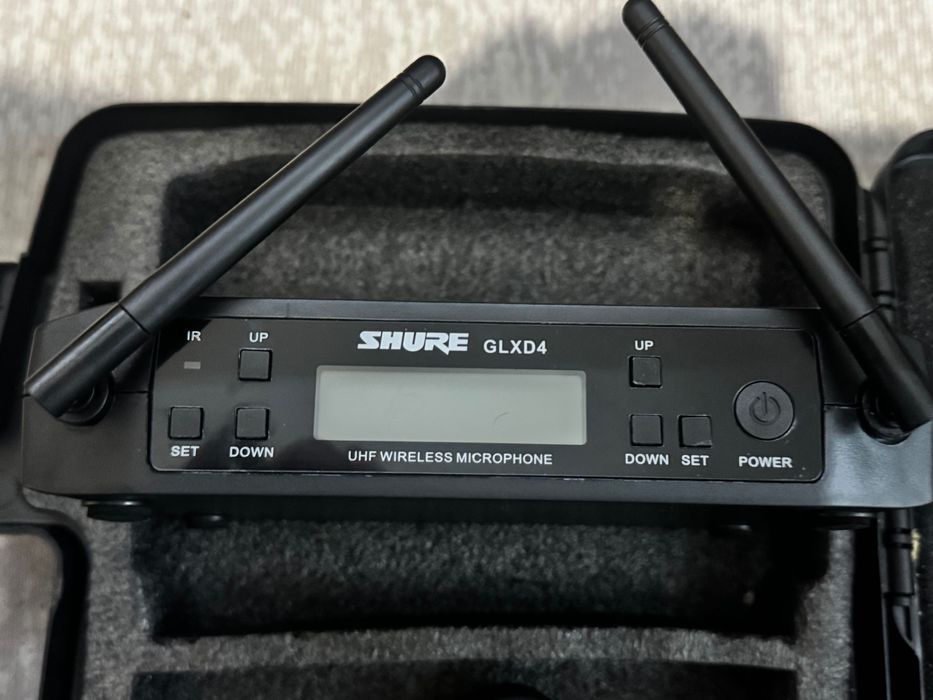 Shure GLXD4 Dual Microphone - GLXD2 BETA 58A - Made in Mexic