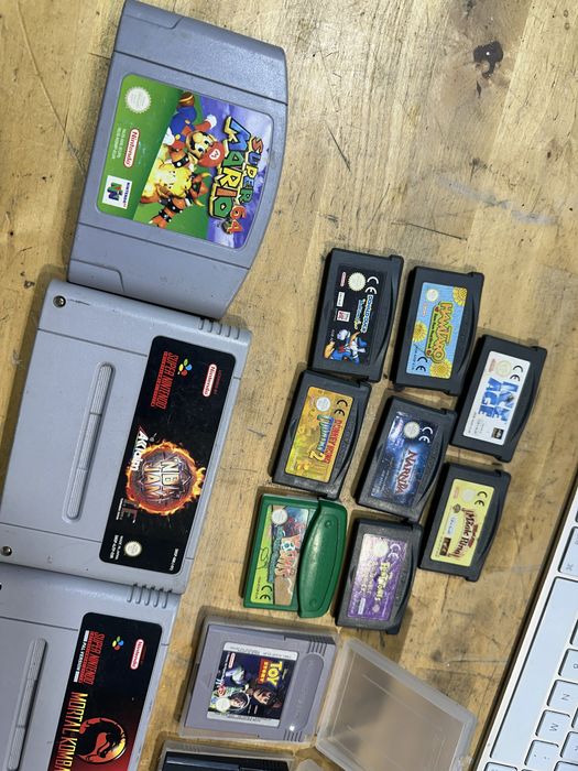 Jucarie jocuri nintendo verde rosi albastru toate culorile