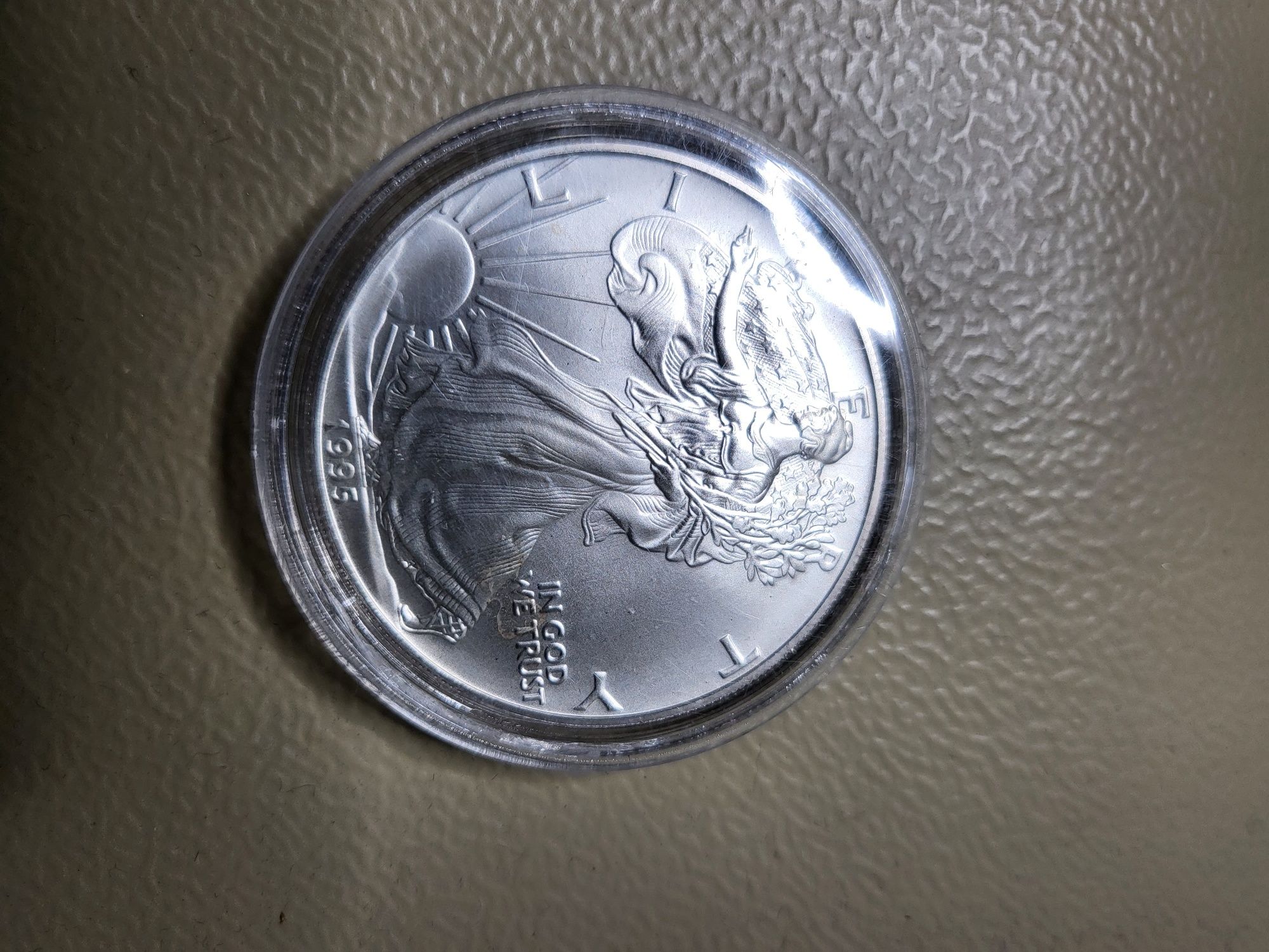 Moneda argint 1 dollar American Silver Eagle aUNC