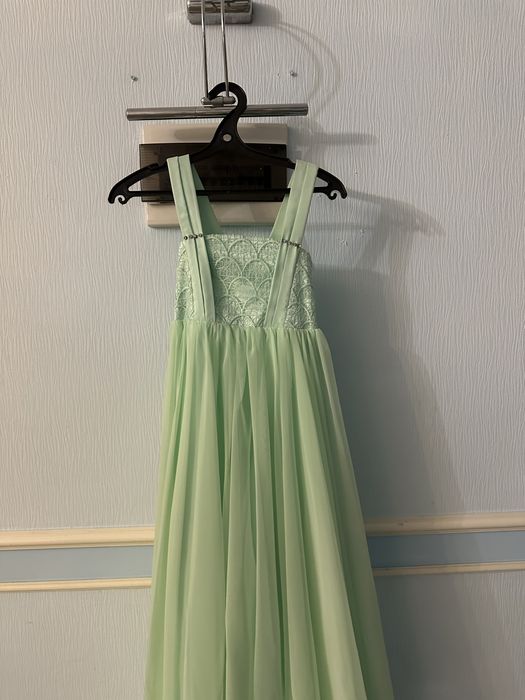 Платье женское бирюзовое