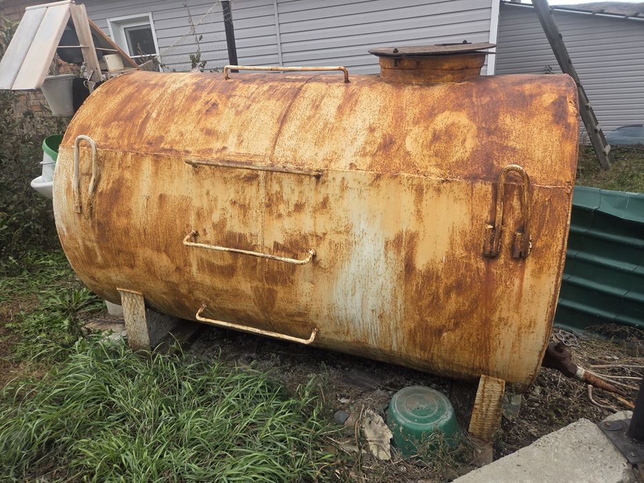 Бочка 3 куба металлическая