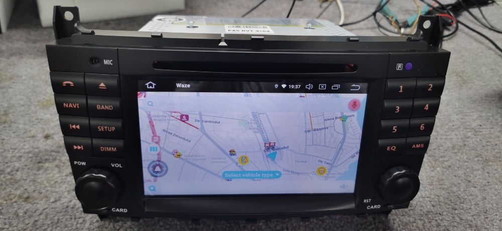 Navigatie Mercedes C-Class & CLK ANDROID 10.0 OCTACORE 4/64 GB