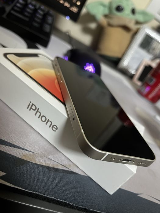 iPhone 12 mini, ALB, 79% sănătate baterie