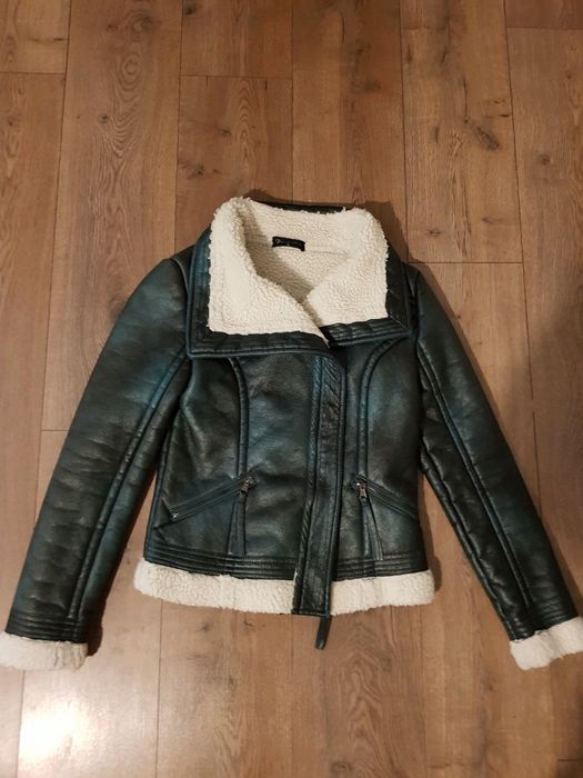 Geaca verde inchis marimea S