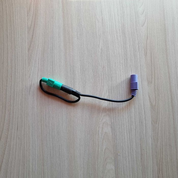 Conector 2x PS2 tastatura si mouse la 1x PS/2 cablu adaptor bifurcat Y
