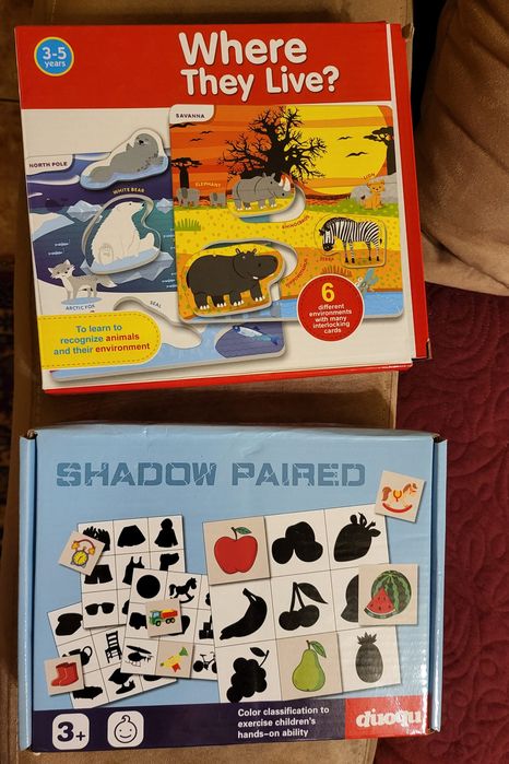 Set 2 puzzle-uri pt copii