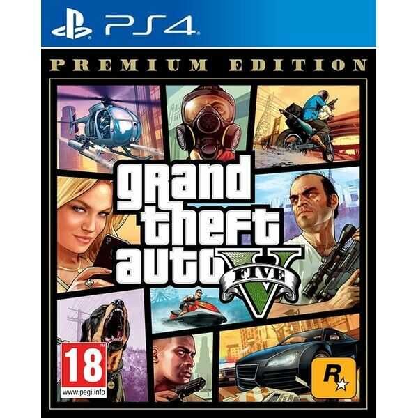 GTA 5 Premium Edition PlayStation 4 PS4 sigilat