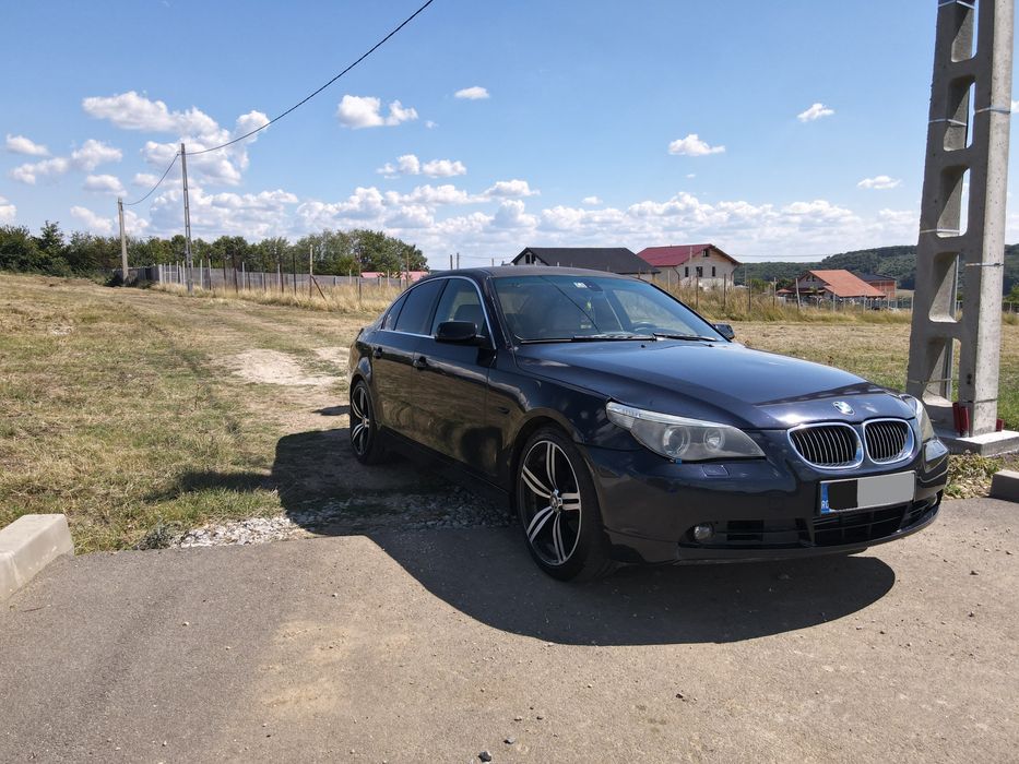 Vând sau schimb BMW E60 525D stock 177 stage 1+ 215-230cp
