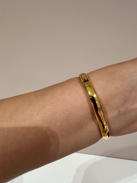 Часы копия Cartier Baignoire желтое золото