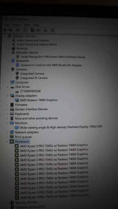 Lenovo ThinkPad T16 2 Gen AMD 740M 16"/ Ryzen 7545U / SSD 1TB / 16GB