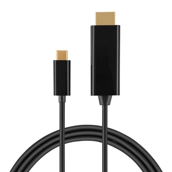 Cablu convertor USB-C Type-C la HDMI, compatibil laptop, telefon, 3m
