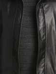 REMY double collar buttermilk lambskin mens leather jacket - 4XLT